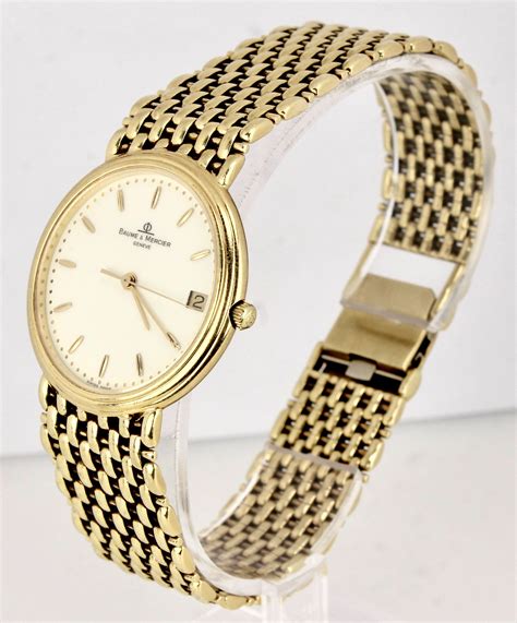 geneve gold watch mens|geneve classic gold watch 14k.